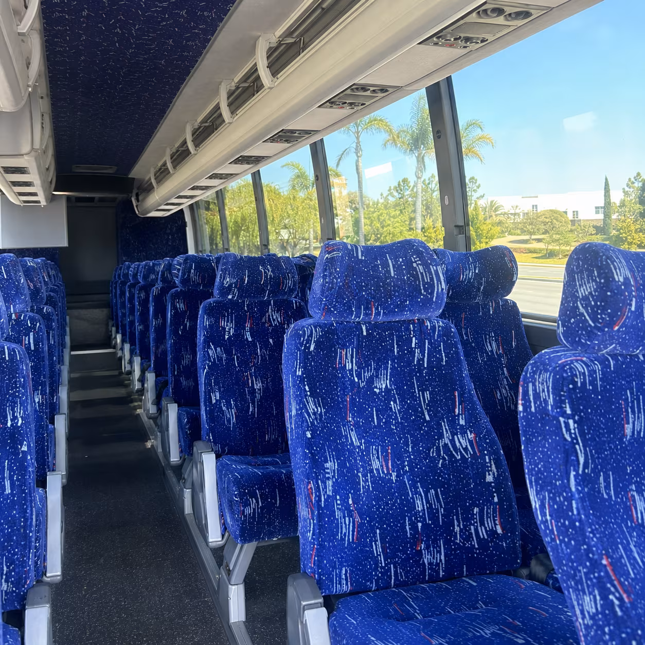 charter buses for lewisville high school and career technical education field trips