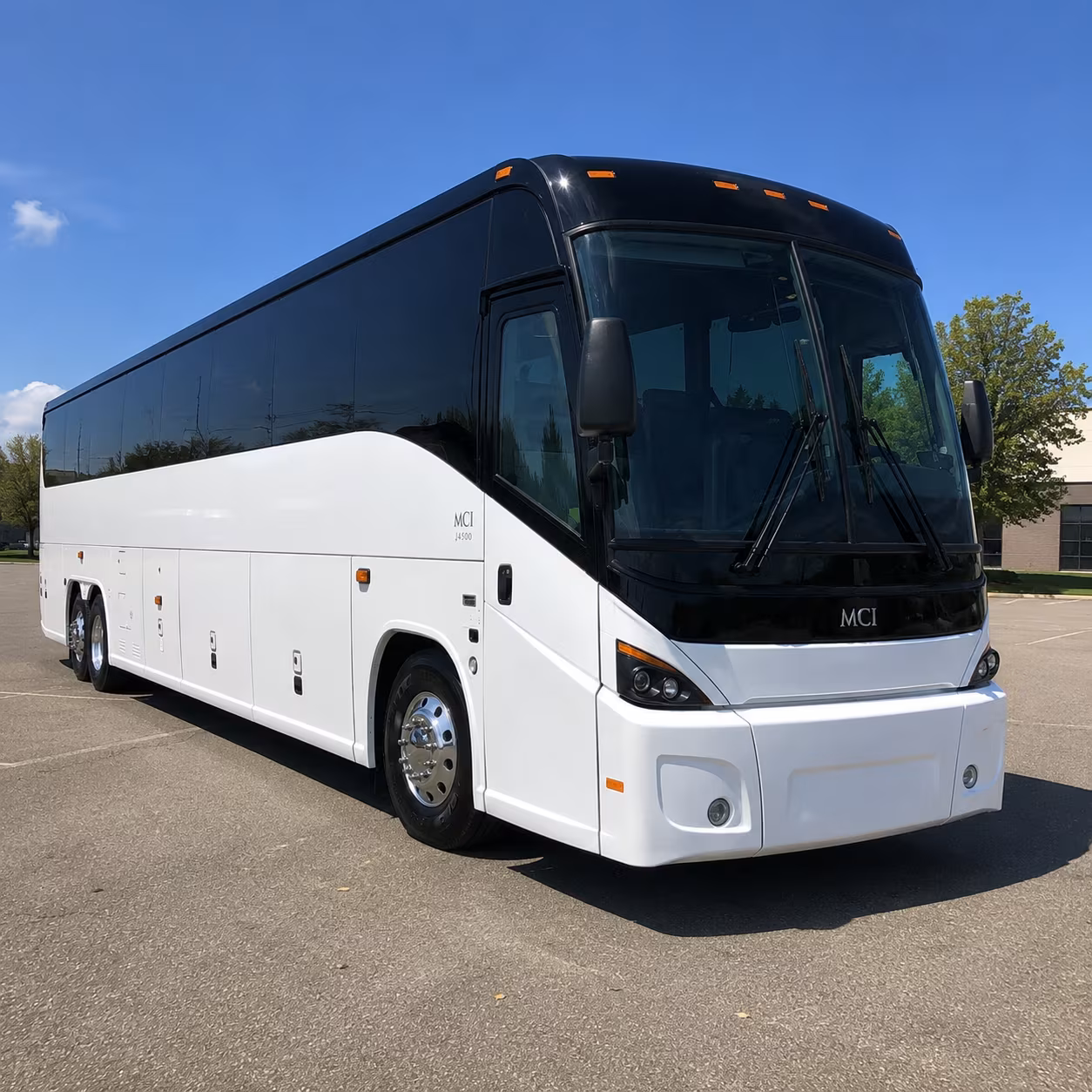 lewisville 45 passenger charter bus