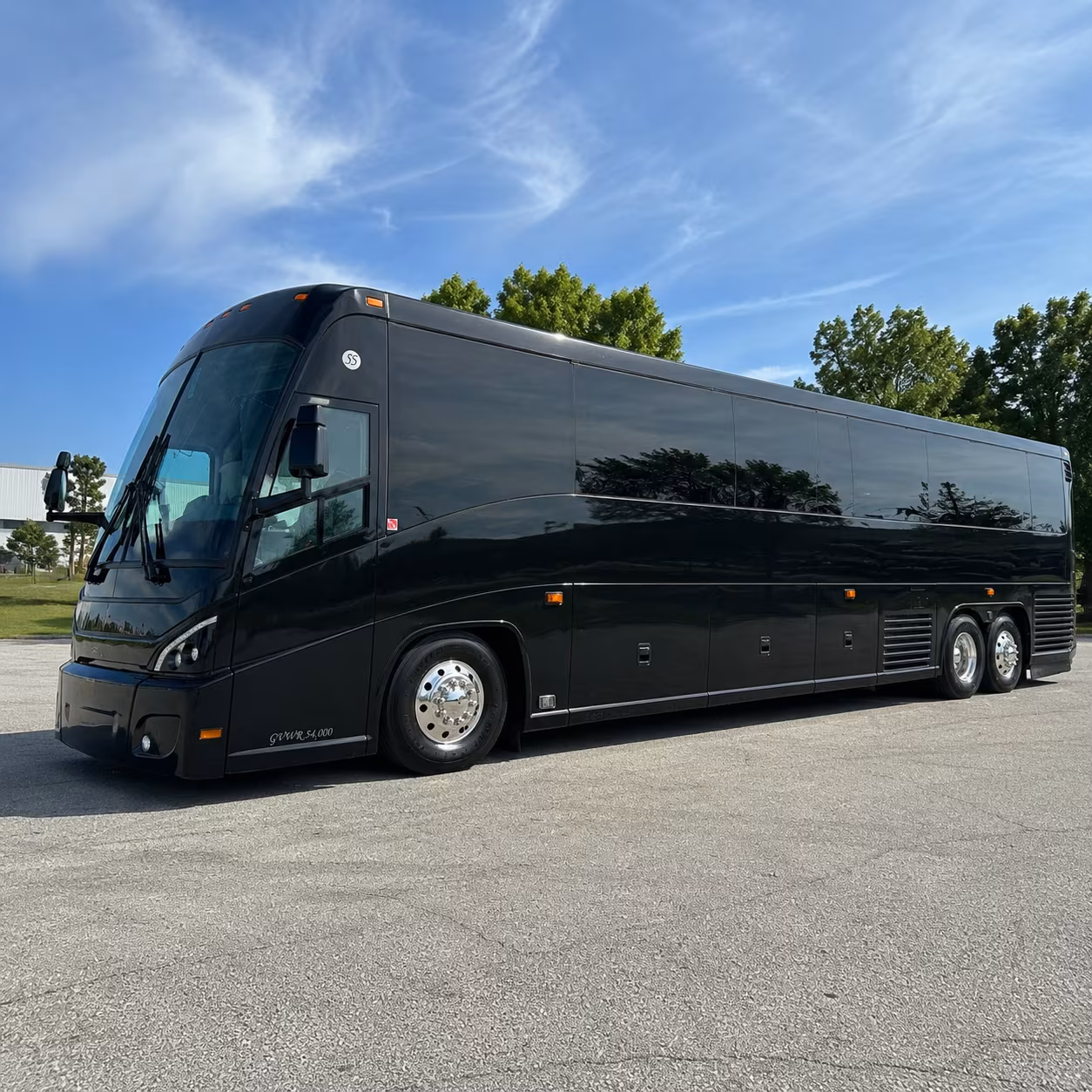 lewisville 47 passenger charter bus