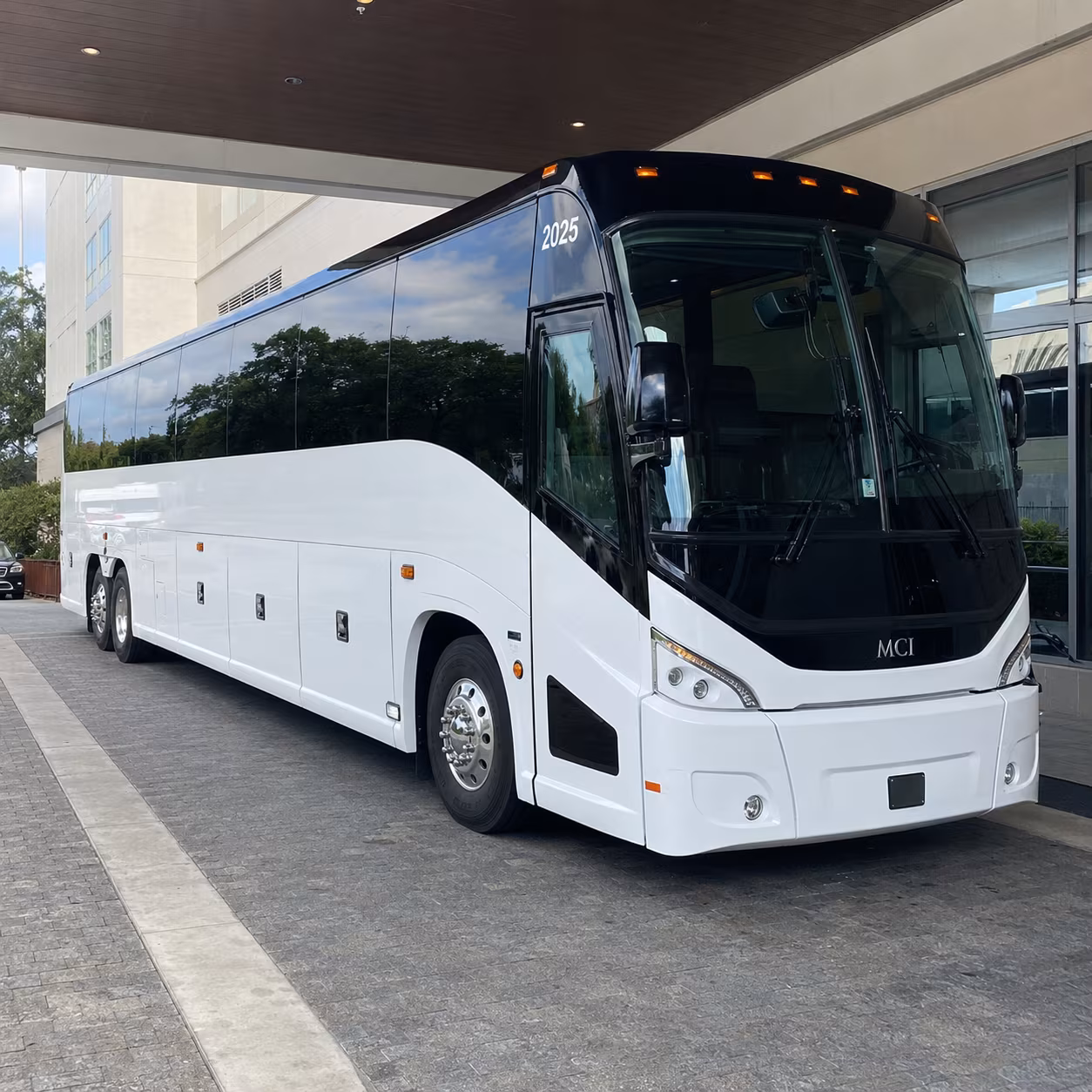 lewisville 54 passenger charter bus