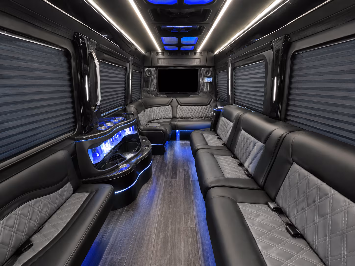lewisville event transportation onboard seating