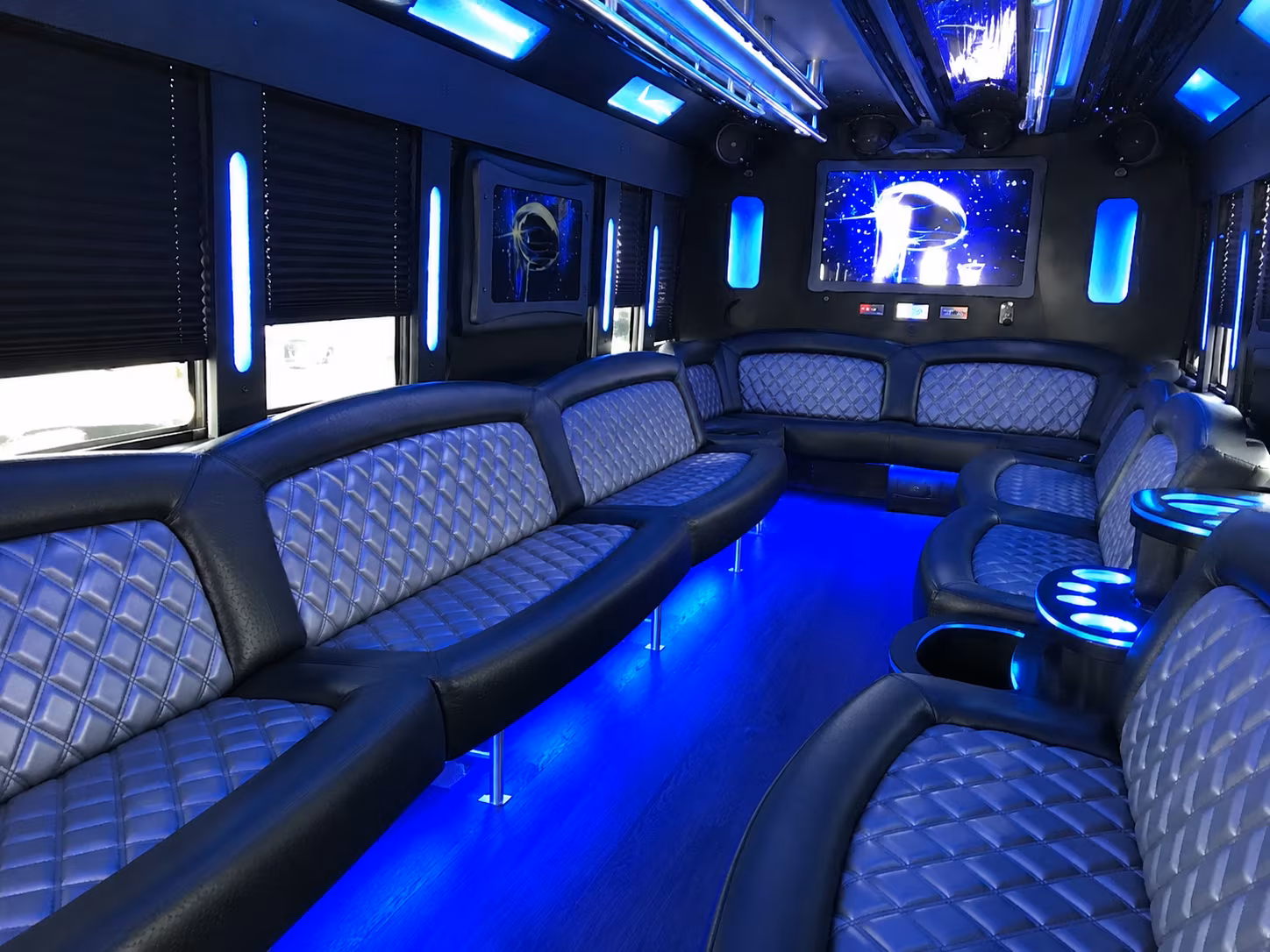 lewisville holiday party bus rental