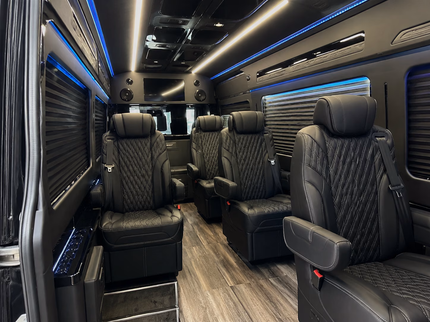 lewisville sprinter van with driver interior