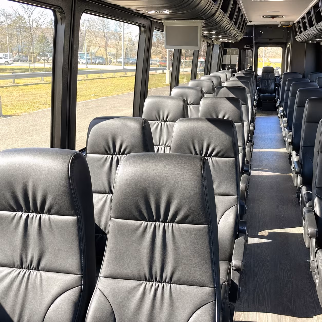 lewisville wedding transportation onboard seating