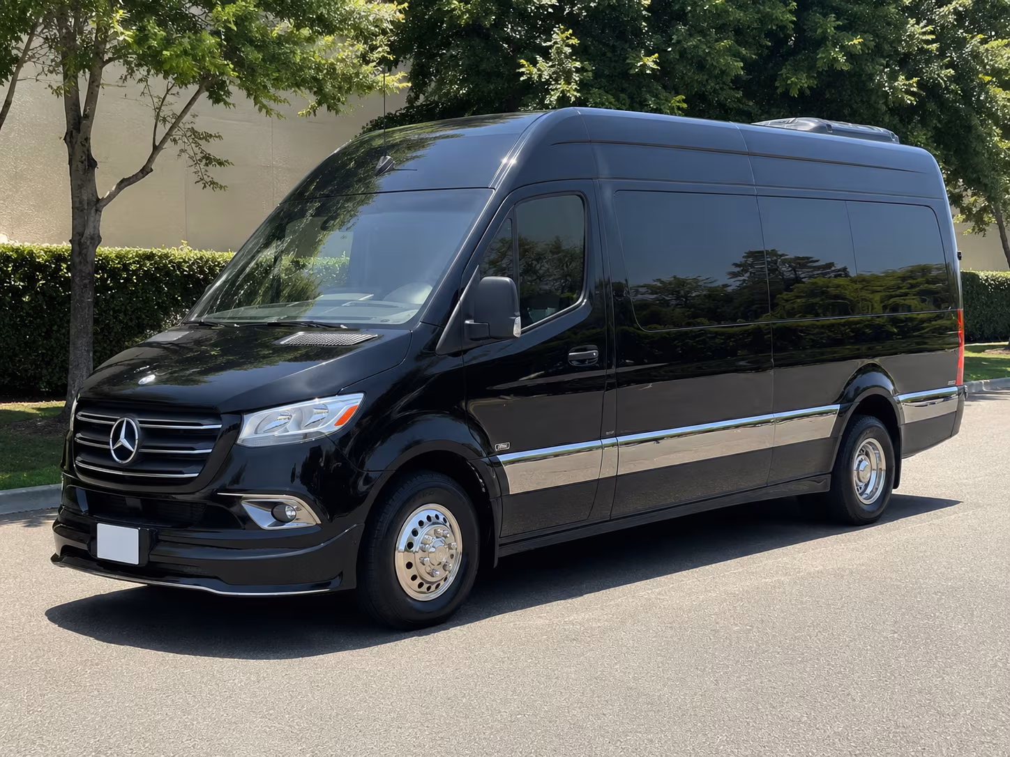 sprinter vans and minibuses for lewisville rehearsal dinners